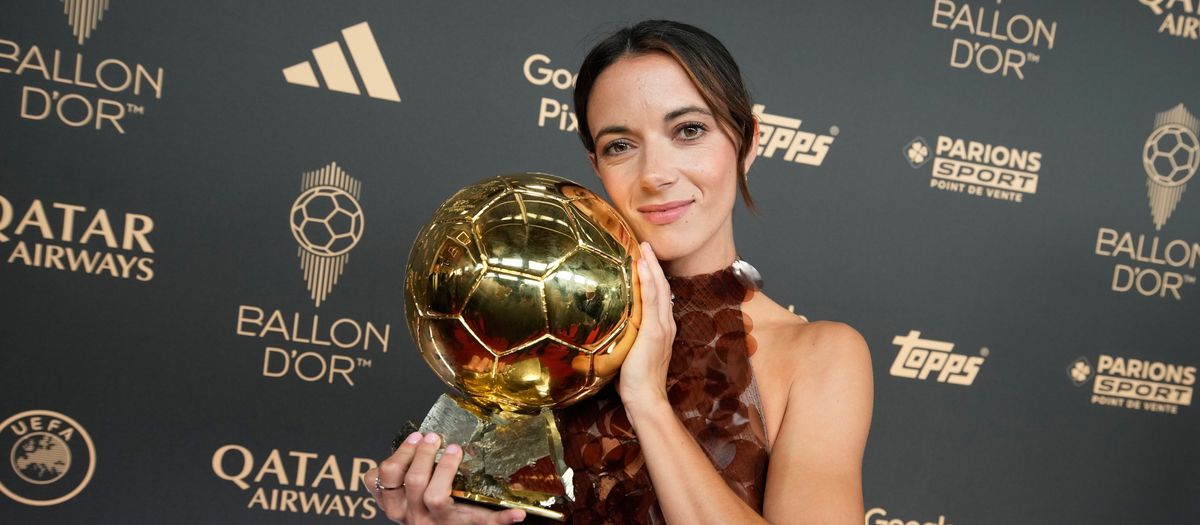 Aitana Bonmatí guanya la seva tercera Pilota d'Or consecutiva