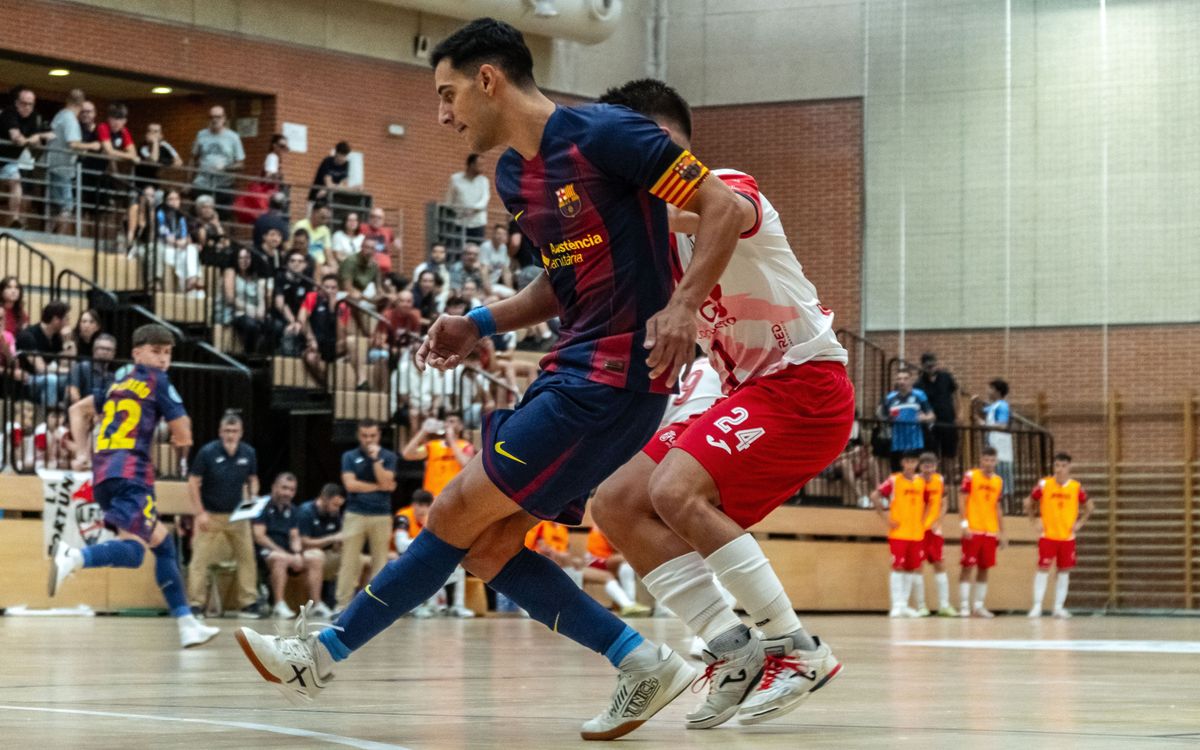 El Barça Atlètic cae por la mínima en Leganés (3-2)