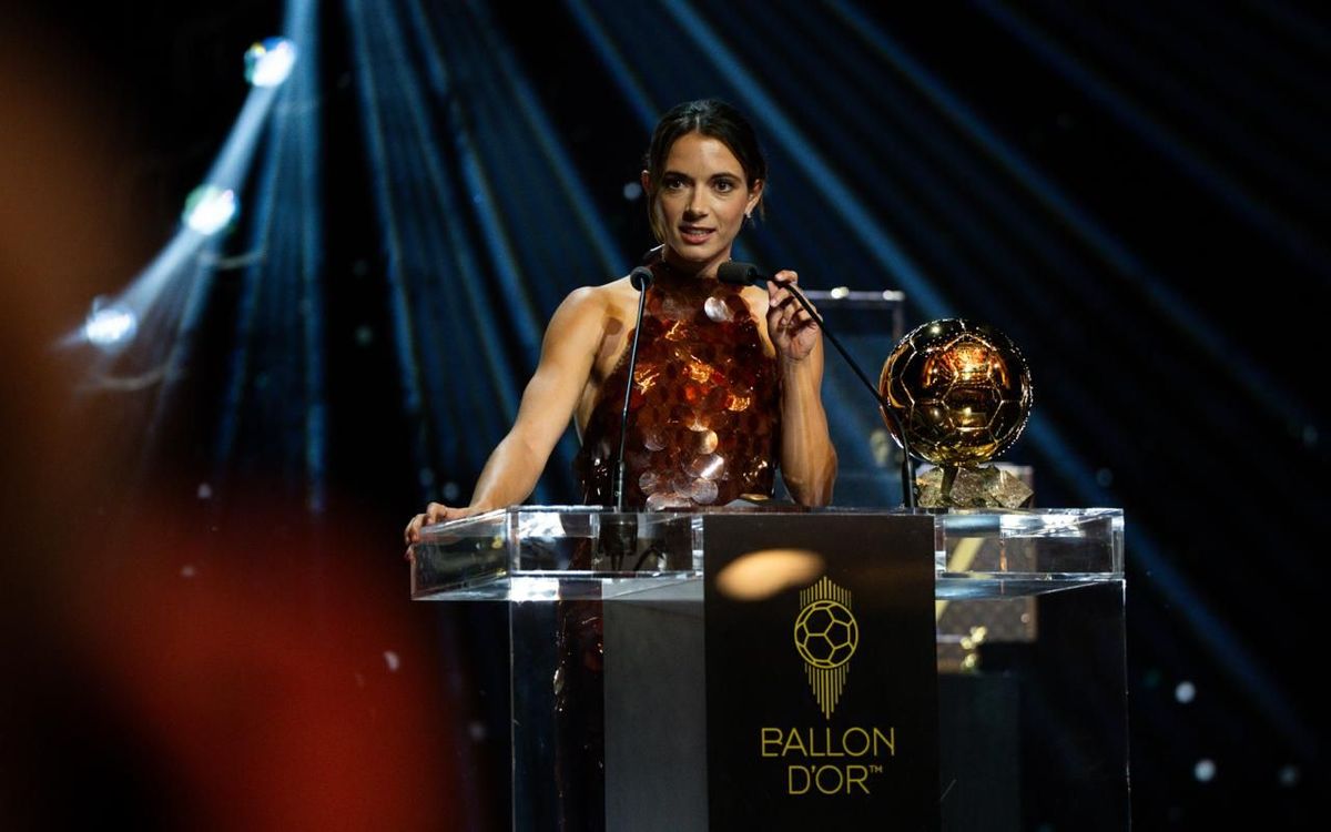 Aitana Bonmatí remporte son 3e Ballon d'Or consécutif