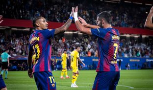 【早く買った勝ち】ラッシュフォード 14番 バルセロナ 25/26 サイズ：L 14 Rashford 25/26 FC Barcelona 3rd Name & Number set La Liga