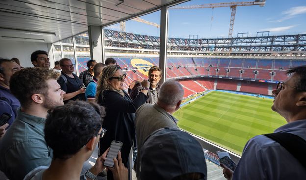 FC バルセロナ、Spotify カンプノウをメディアに特別公開