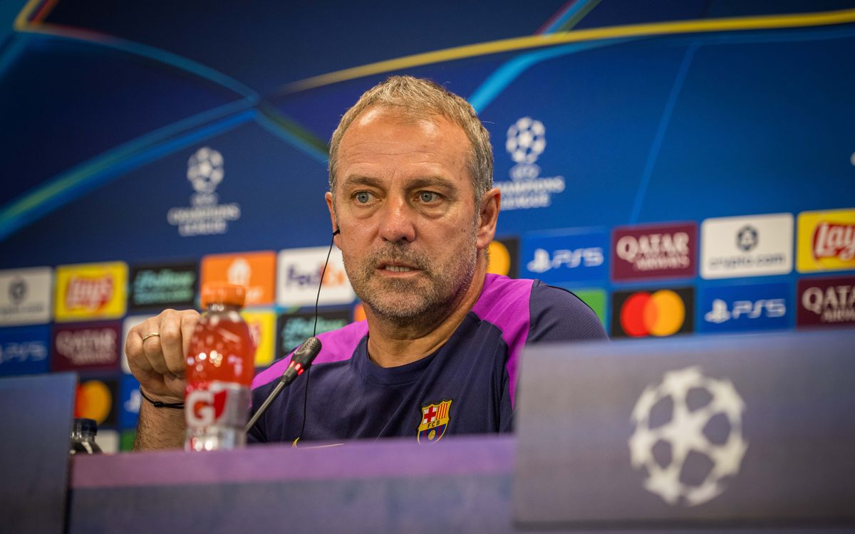 Hansi Flick says Barça will have to be 'at their best from the start' against PSG