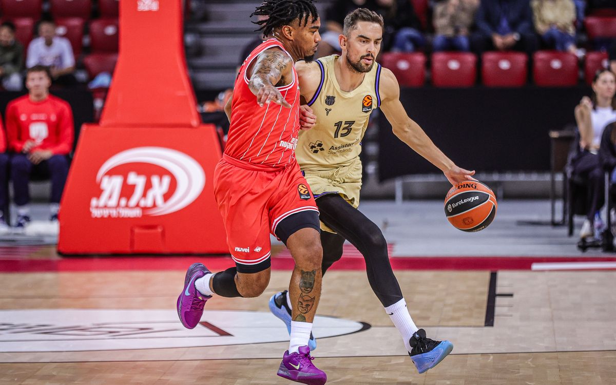 Hapoel Tel Aviv - FC Barcelona: Superados (103-87)