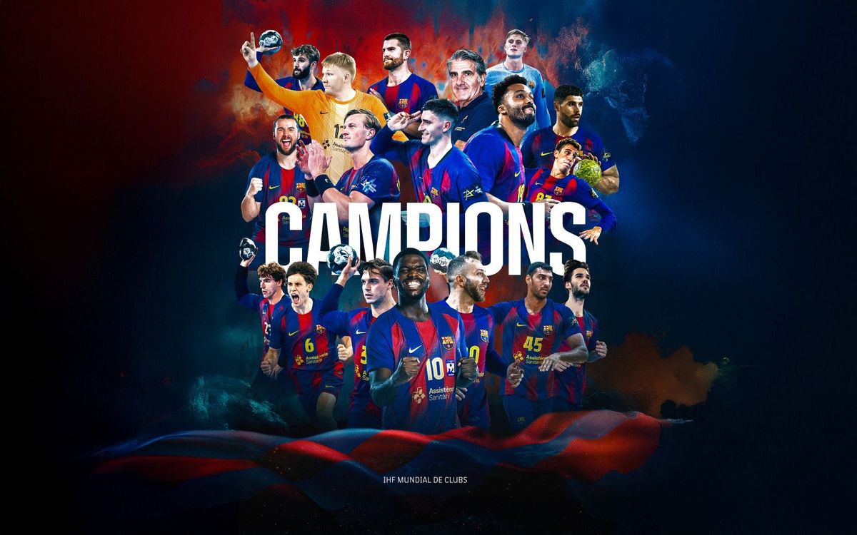 El Barça conquista en Egipto su sexto Mundial de Clubes
