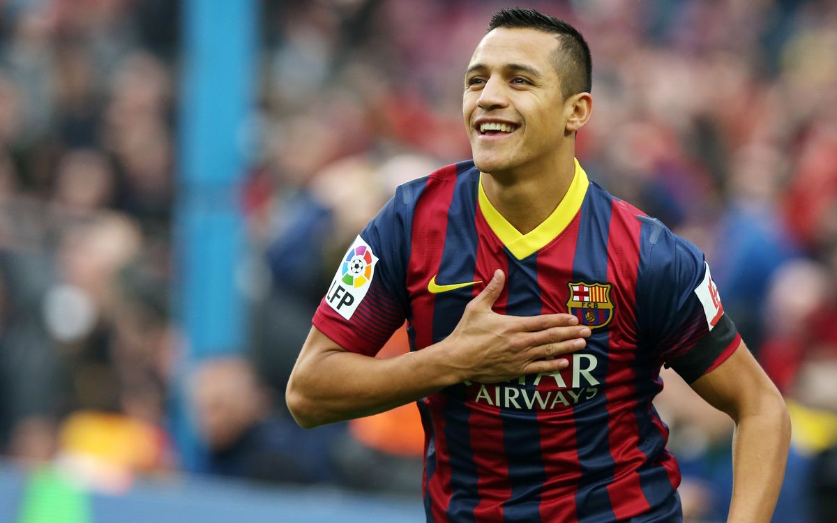 Reencuentro con Alexis Sánchez en el Sevilla - FC Barcelona