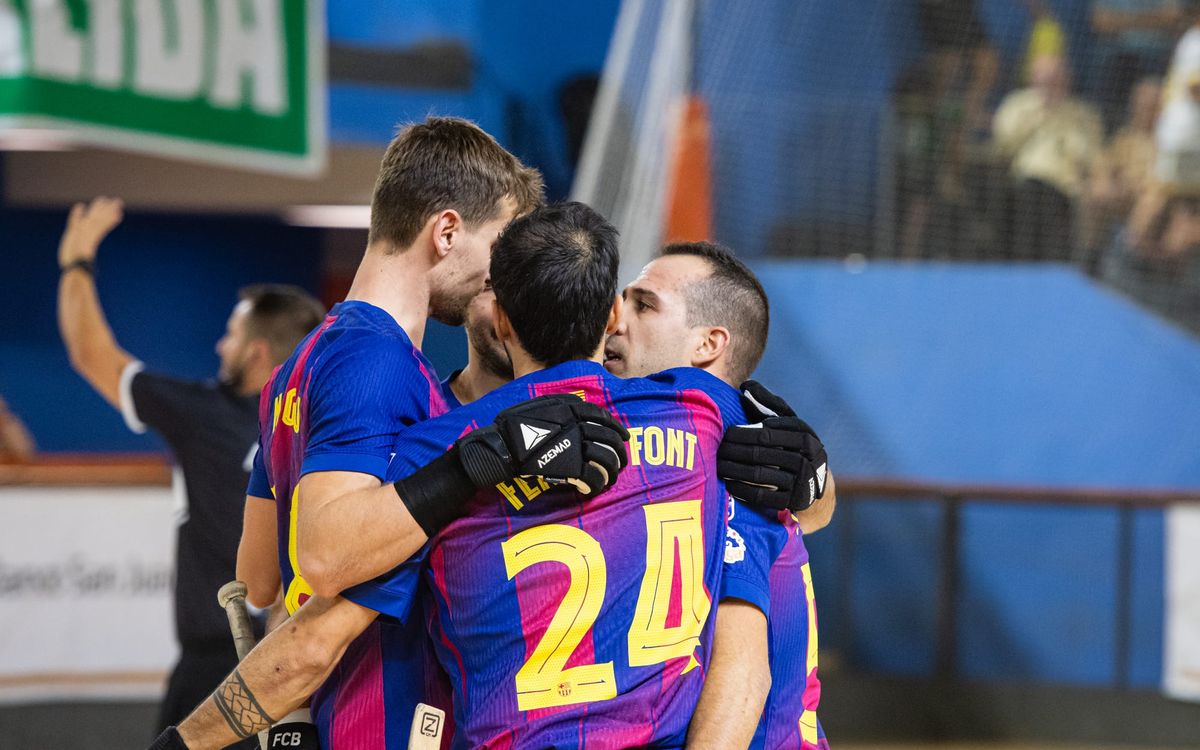 Barça-Centro Valenciano: A la final (5-0)