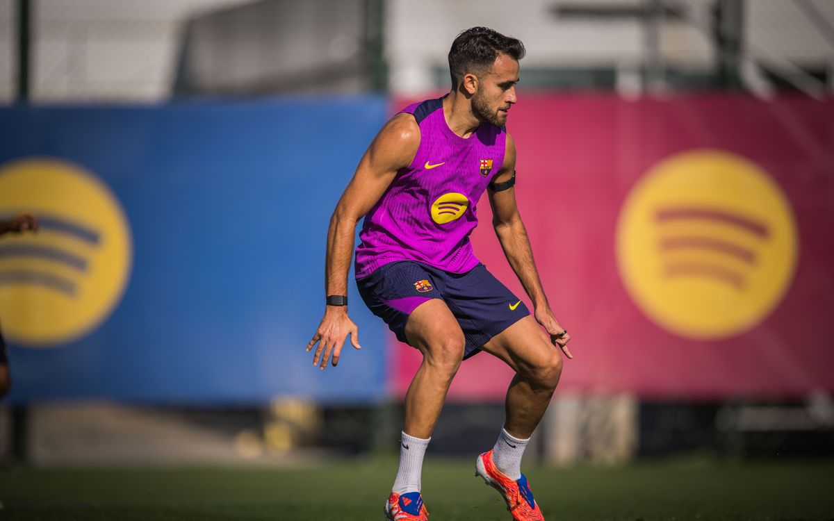 Último entrenamiento de la semana