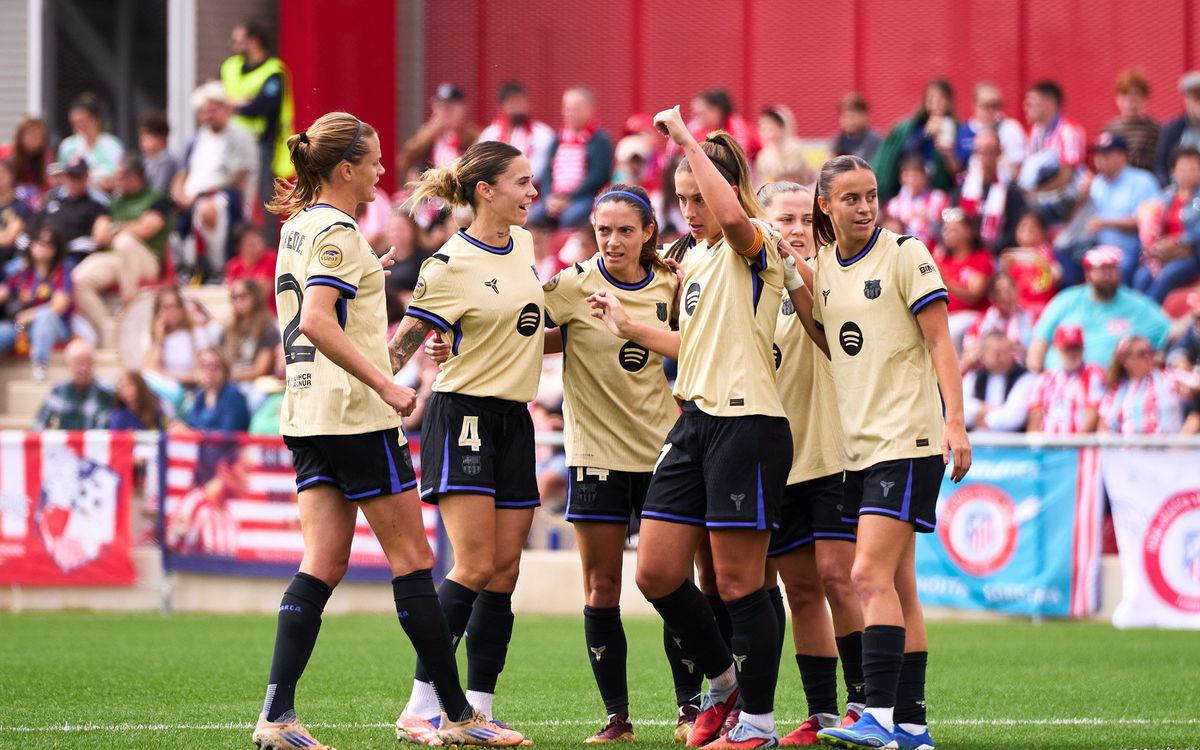 Atlético de Madrid - Barça: Imparables (0-6)