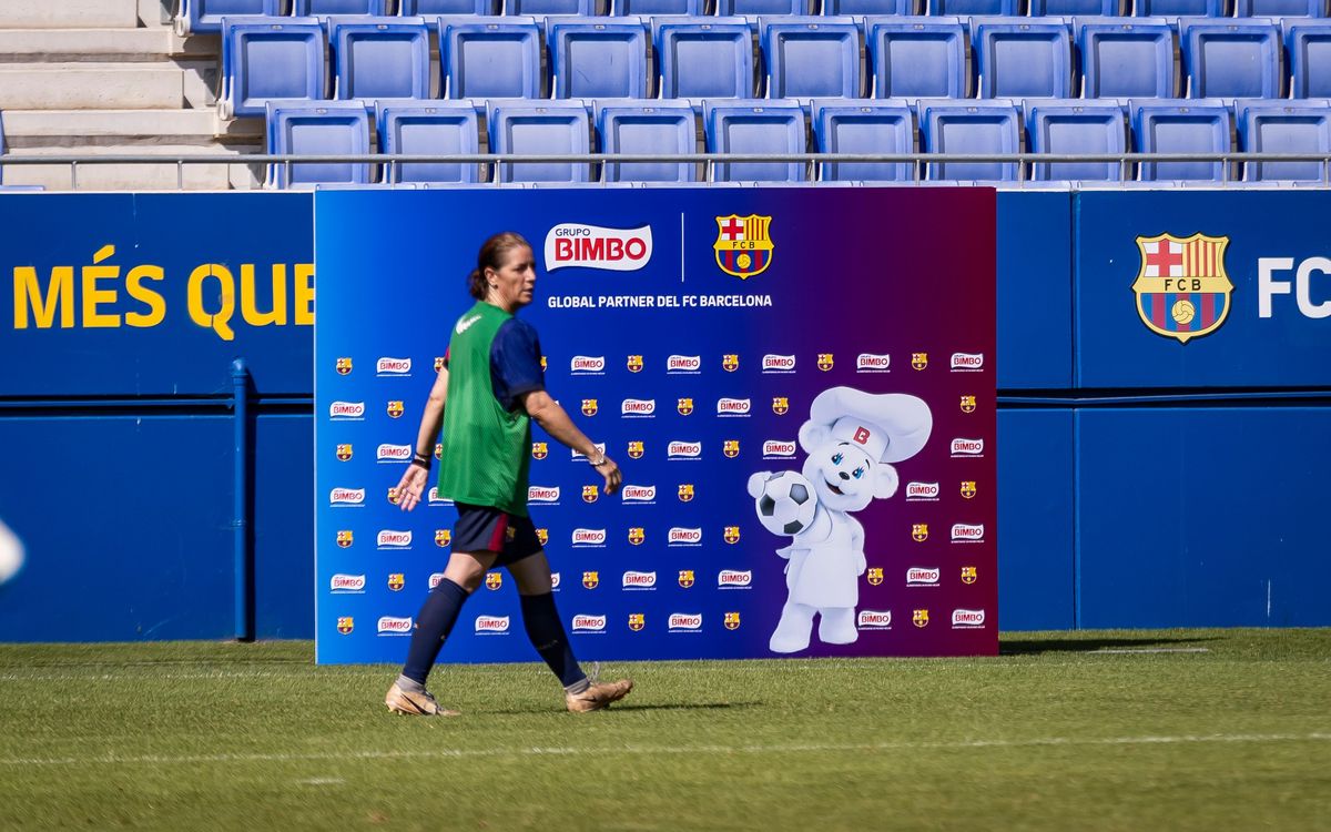 Grupo Bimbo va reunir el seu equip a l’Estadi Johan Cruyff per celebrar un You Play