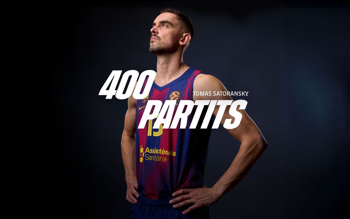 Tomas Satoransky reaches 400 games for Barça