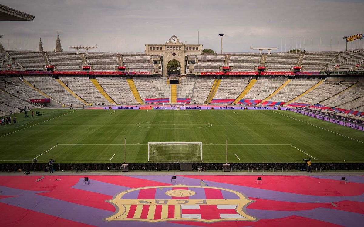 Recomanacions de mobilitat per al pròxim partit de Lliga davant el Girona a l'Estadi Olímpic Lluís Companys