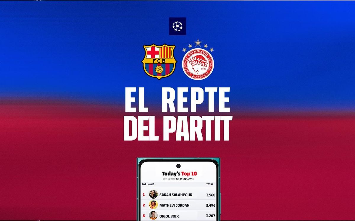 Ja actiu 'El Repte del Partit'!