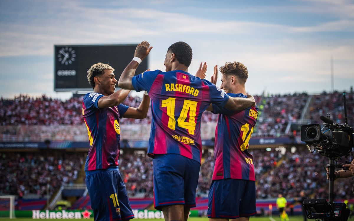 Superada la segunda mejor racha goleadora del Barça en la Champions