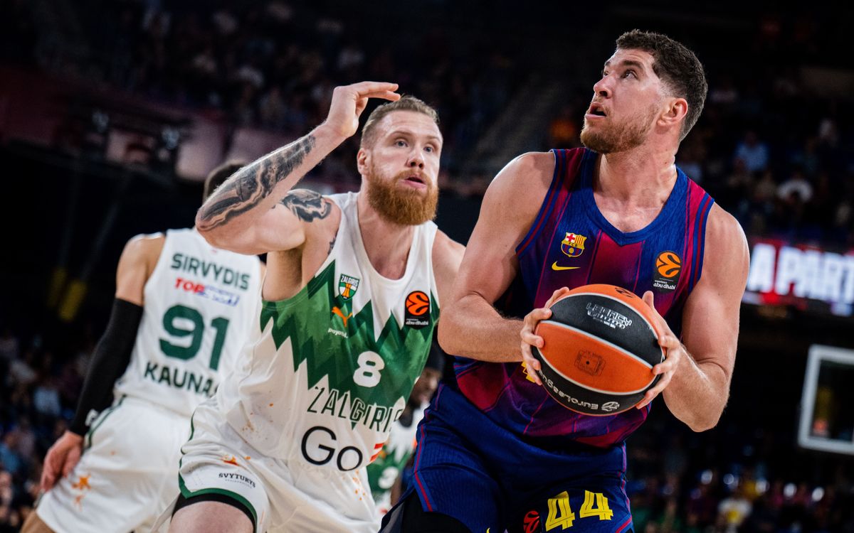 Barça 73-88 Zalgiris: Painful home defeat