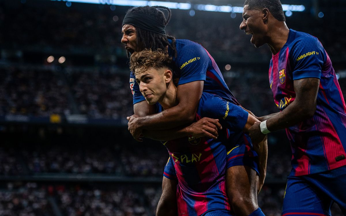 Fermín, four goals in a week