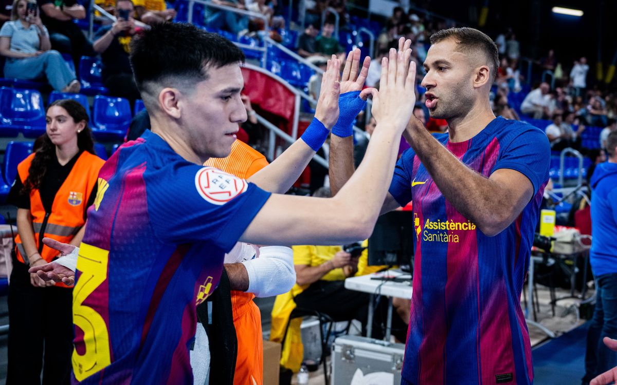 Barça – Viña Albali Valdepeñas: El Palau torna a escena