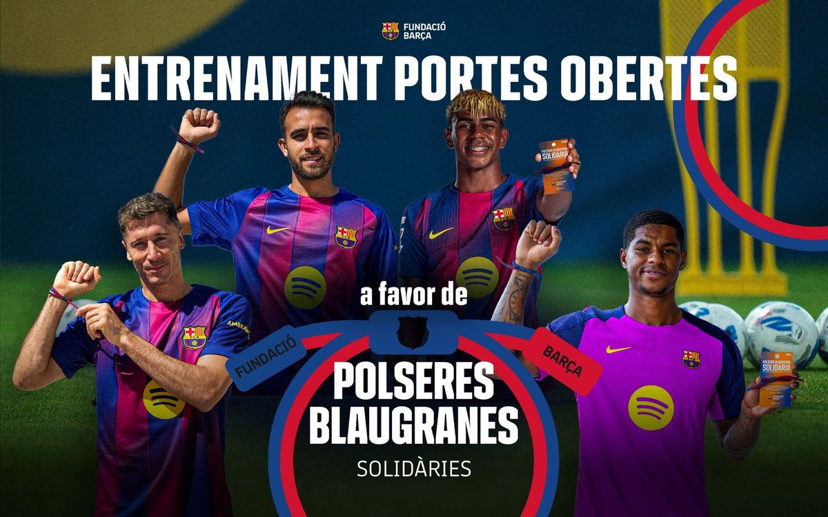 Un regreso al Spotify Camp Nou con Polseres Blaugranes