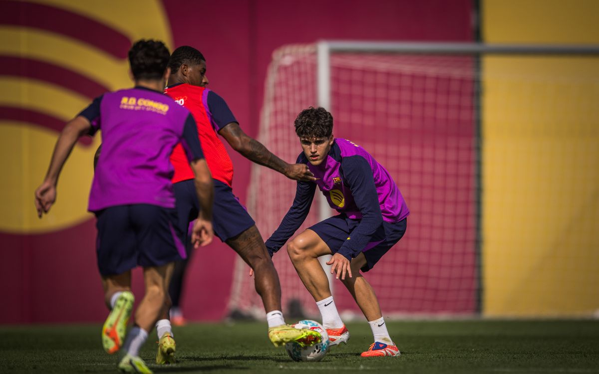 Listos para recibir el Elche