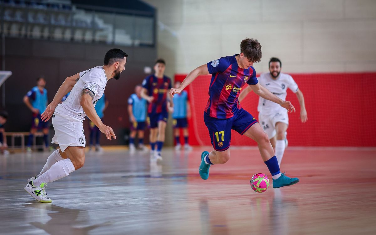 Barça Atlètic- Avanza Jaén: Primera derrota a casa (3-4)