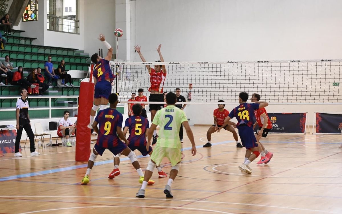 Cara i creu al voleibol
