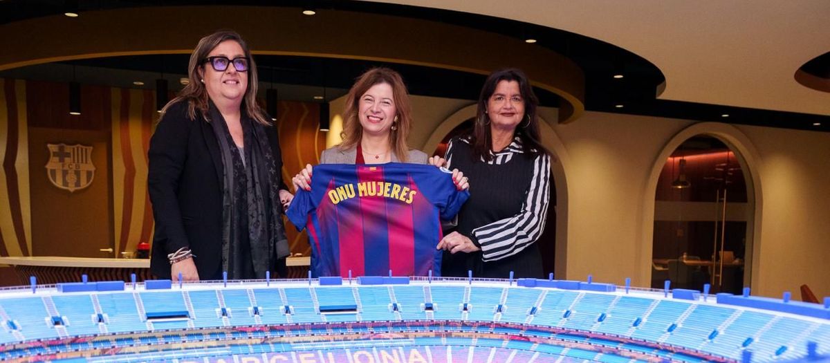 Alianza entre la Fundación Barça y ONU Mujeres
