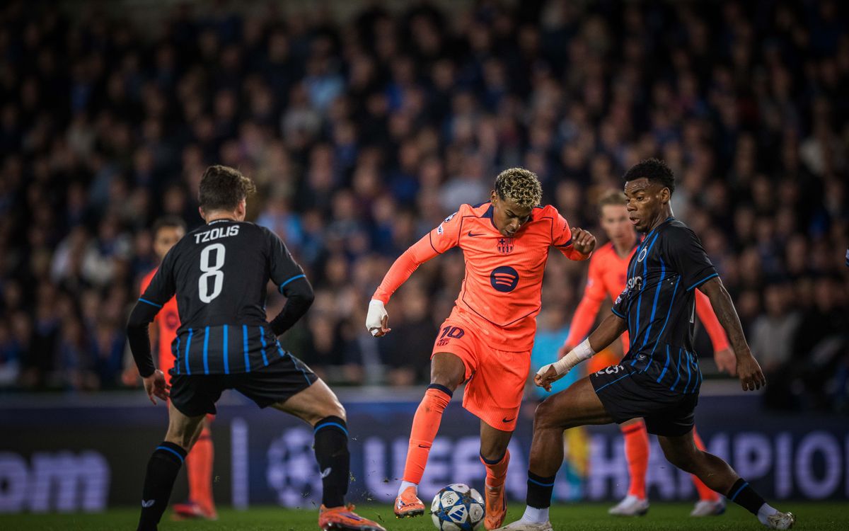 Barcelona’s Champions League Comeback Exposed: Lamine Yamal Saves Flick’s Side in Wild Bruges Thriller