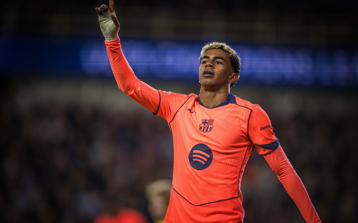 Lamine Yamal, a genius in Bruges