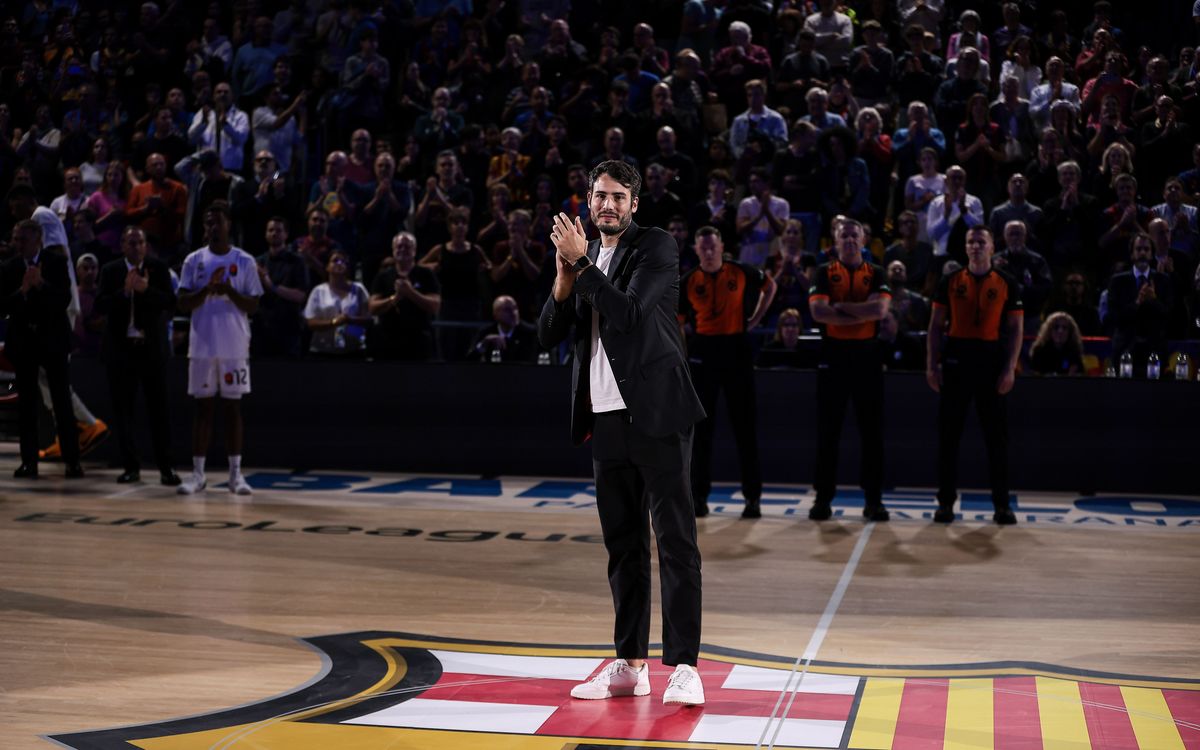 Deserved tribute to  Álex Abrines