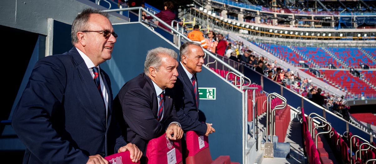 ジョアン・ラポルタ「 Spotify カンプノウを見るのは、未来に戻るような気分だ」