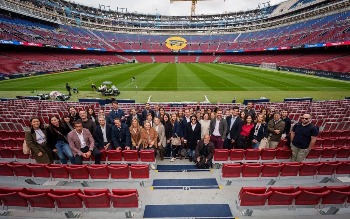 FC Barcelona opens the doors of the new Spotify Camp Nou to Dircom Catalunya