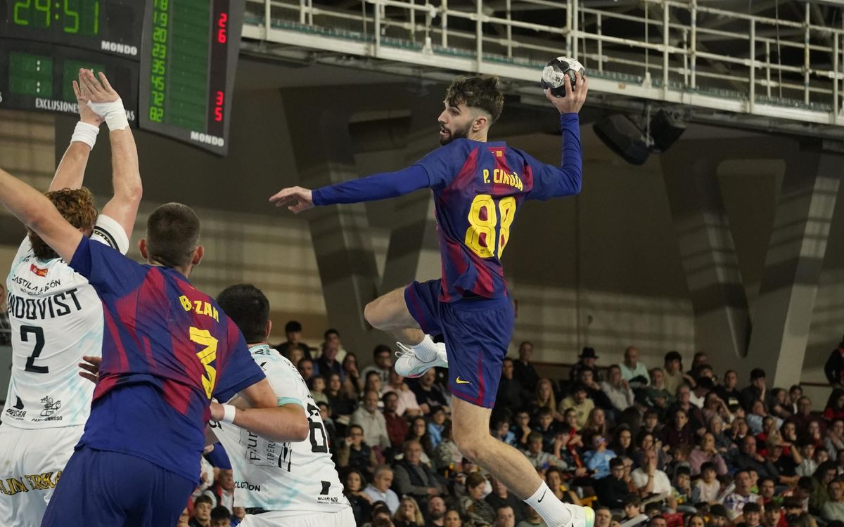 Abanca Ademar León 29-38 Barça: Still unbeaten in the league