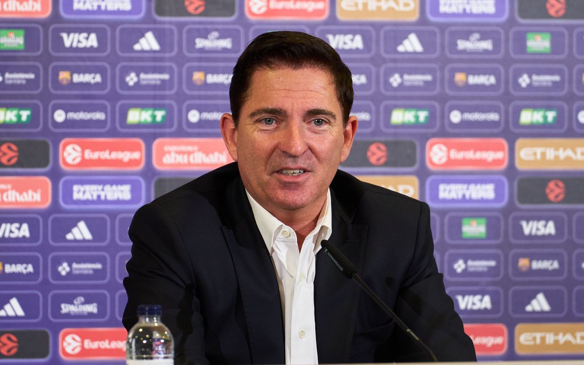 Xavi Pascual: “Vengo al Barça solo por una razón: ganar”