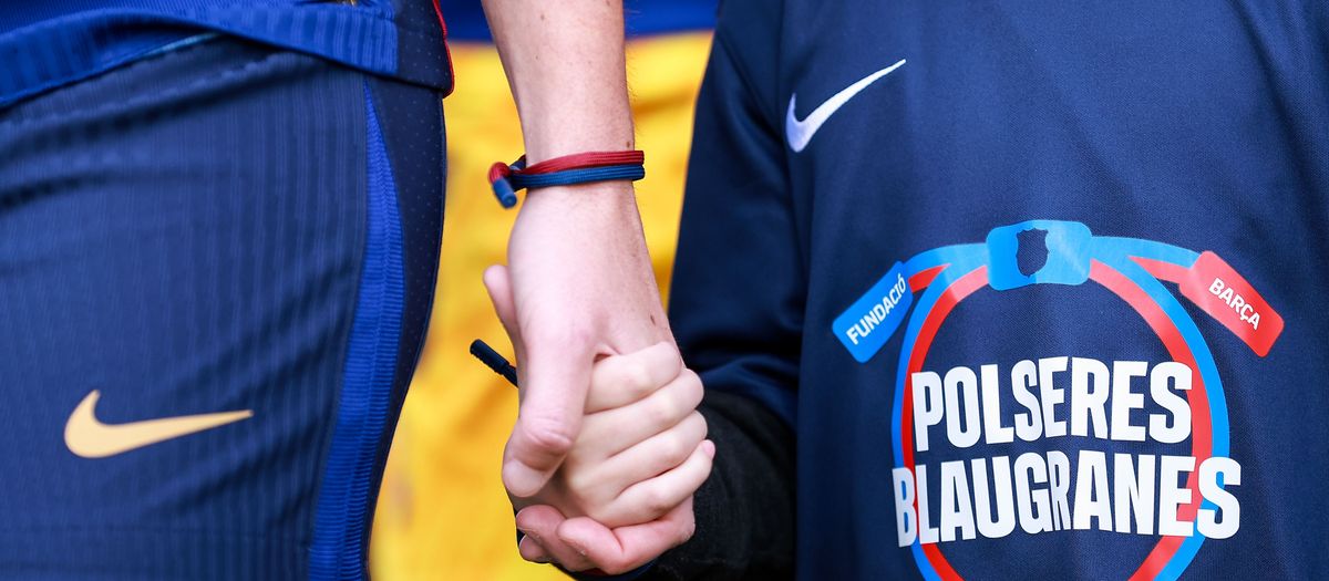 El Barça reivindica la protecció dels infants en el Dia Internacional de la Infància amb “Polseres Blaugranes”