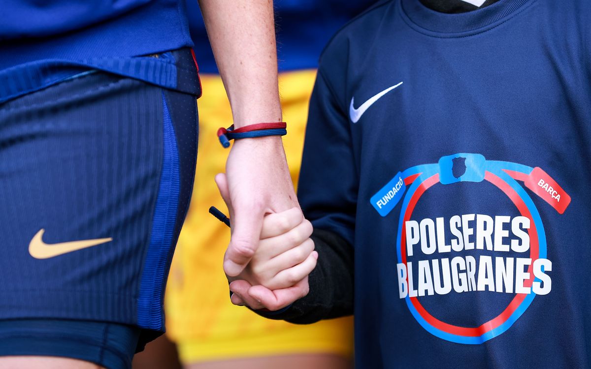El Barça reivindica la protecció dels infants en el Dia Internacional de la Infància amb “Polseres Blaugranes”