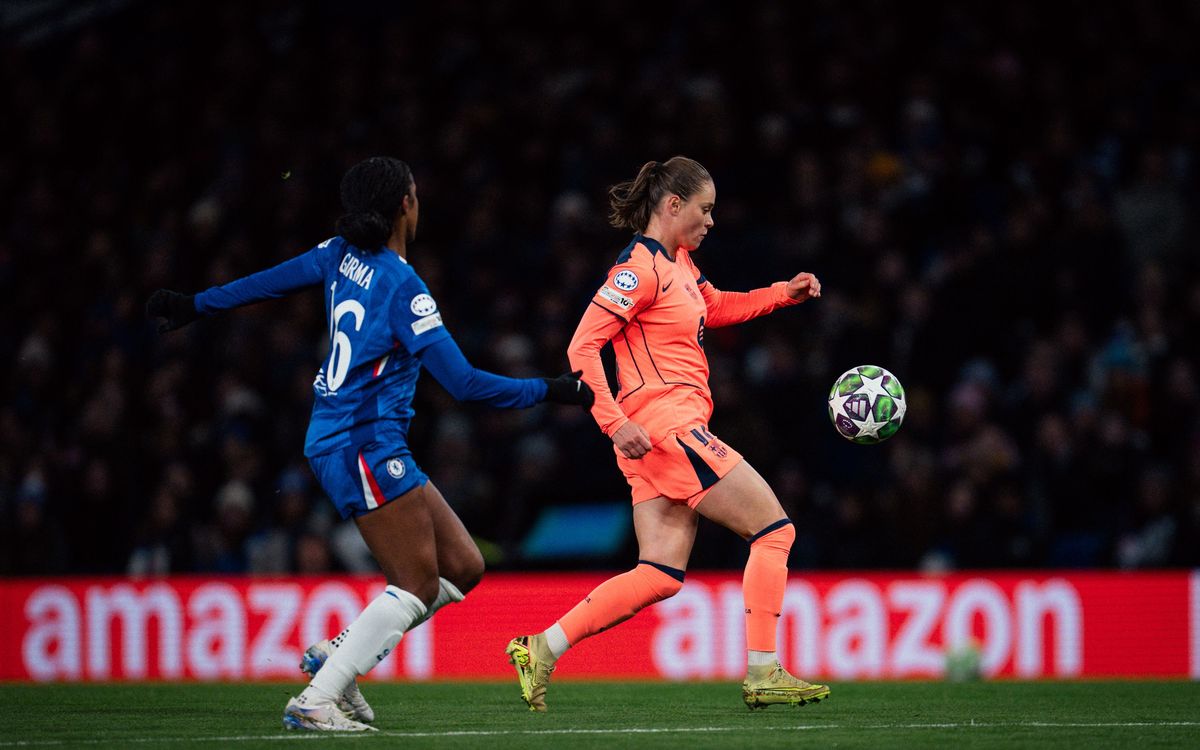 Chelsea 1-1 Barça: All square at Stamford Bridge