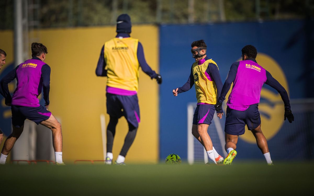 Final session before return to Spotify Camp Nou