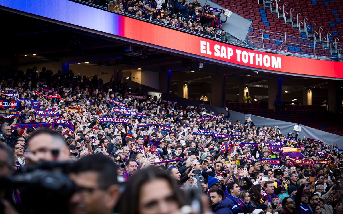 45.157 Culers vibrent lors du retour au Spotify Camp Nou