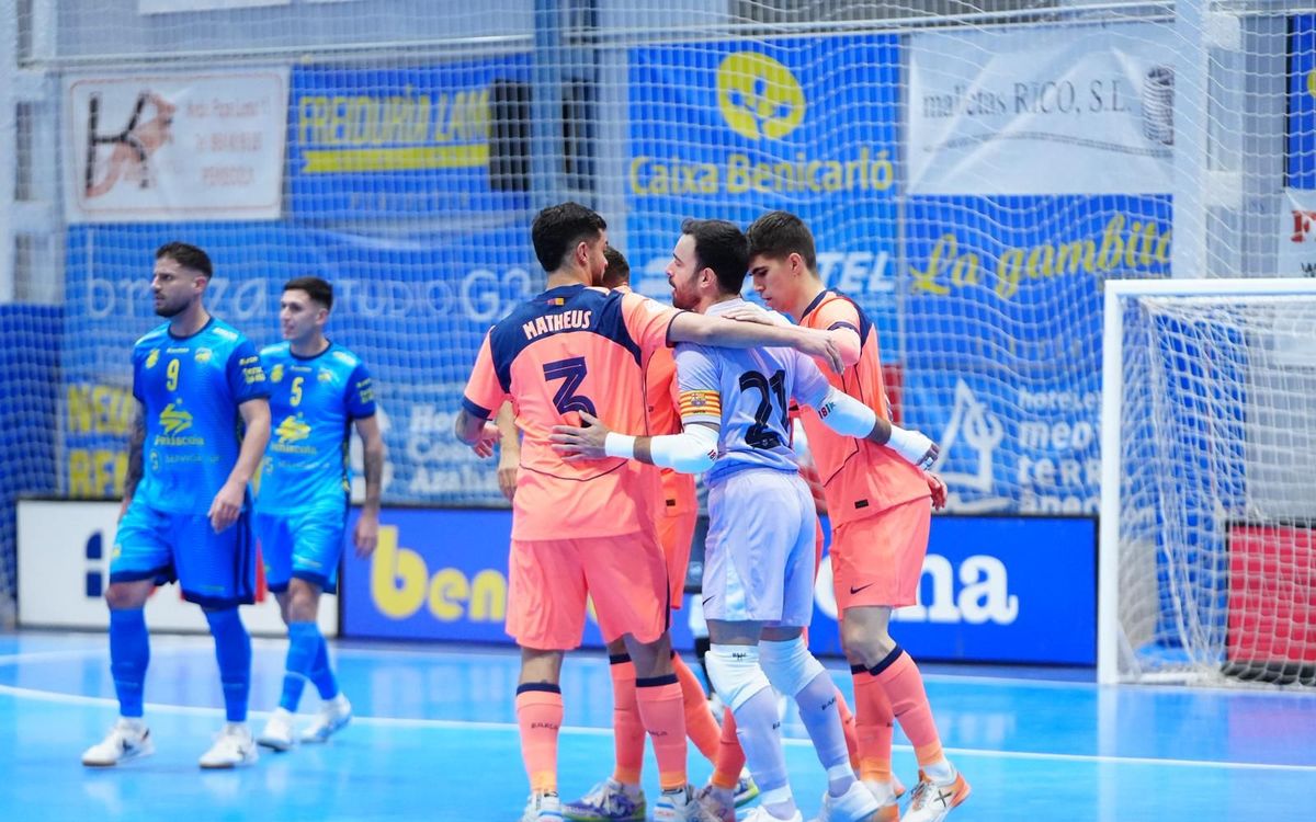 Peñíscola - Barça: Exhibició culer (1-5)