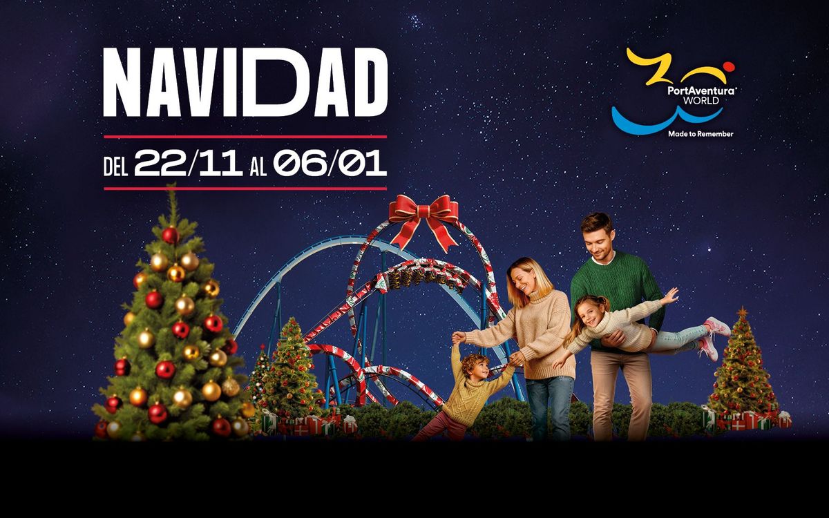 Dale la vuelta a la Navidad en PortAventura World