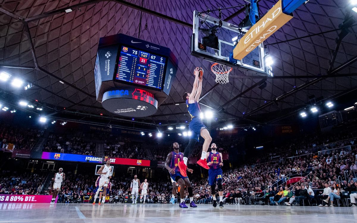 Cinc partits per tancar l’any al Palau