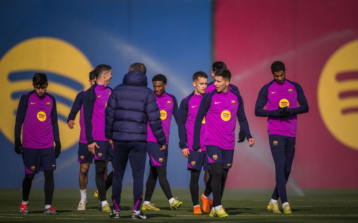 Dernière séance avant Barça - Alavés