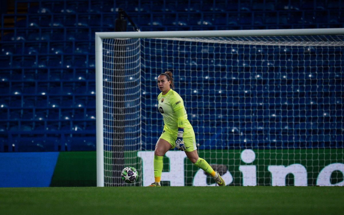 Cata Coll, protagonista en l'anada de la final de la Nations League