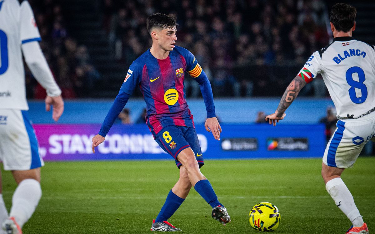 Pedri, de retour un mois plus tard