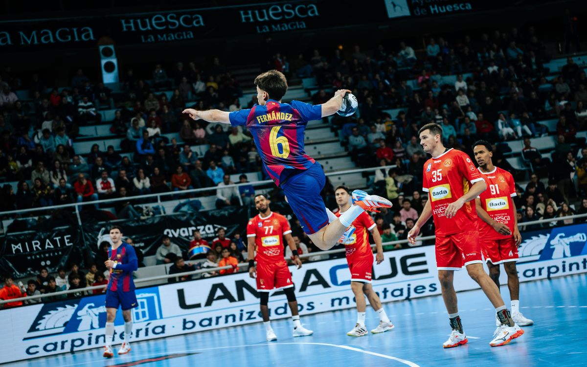 Bada Huesca - FC Barcelona: No aflojan el ritmo (29-40)