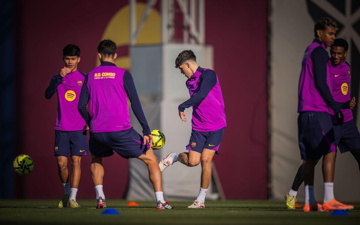 Le groupe du Barça pour la réception de l'Atlético de Madrid