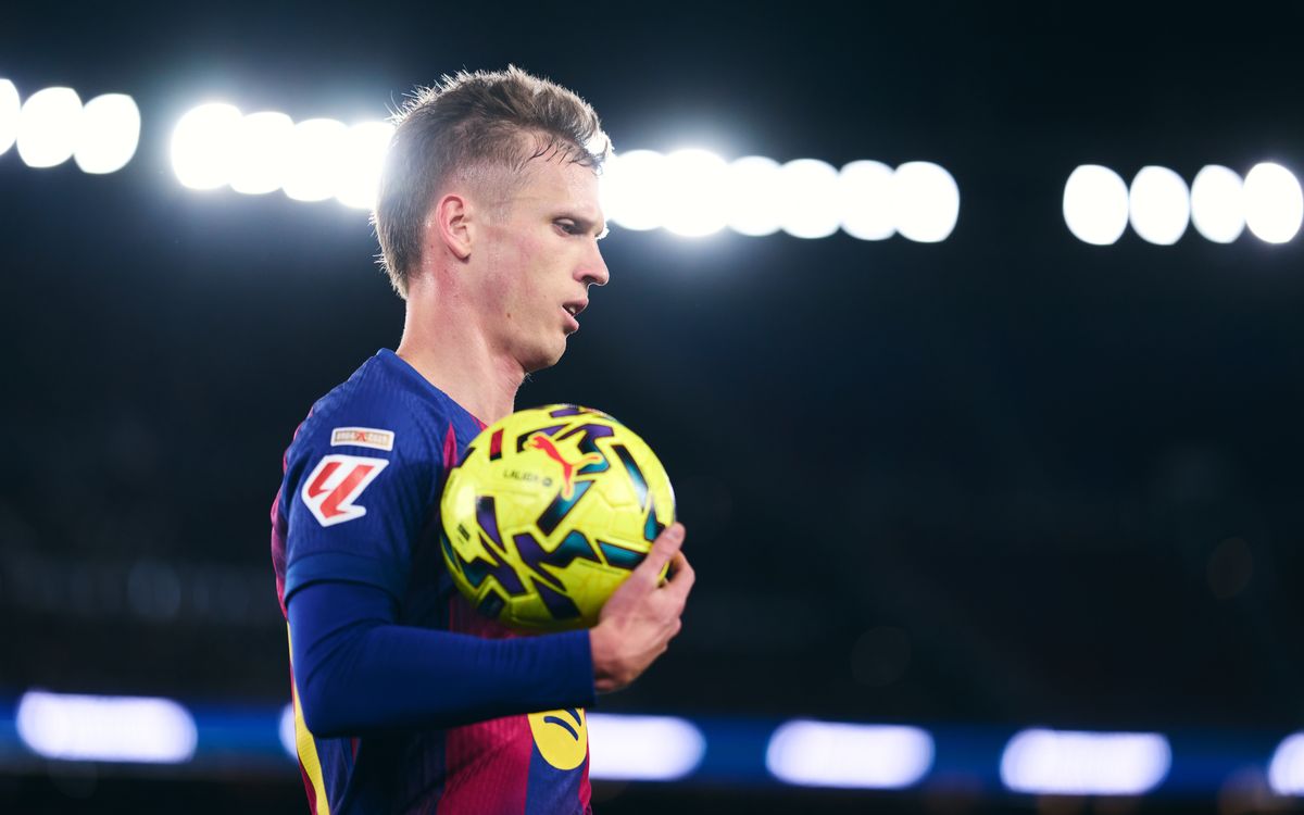 Dani Olmo souffre d'une luxation de l'épaule