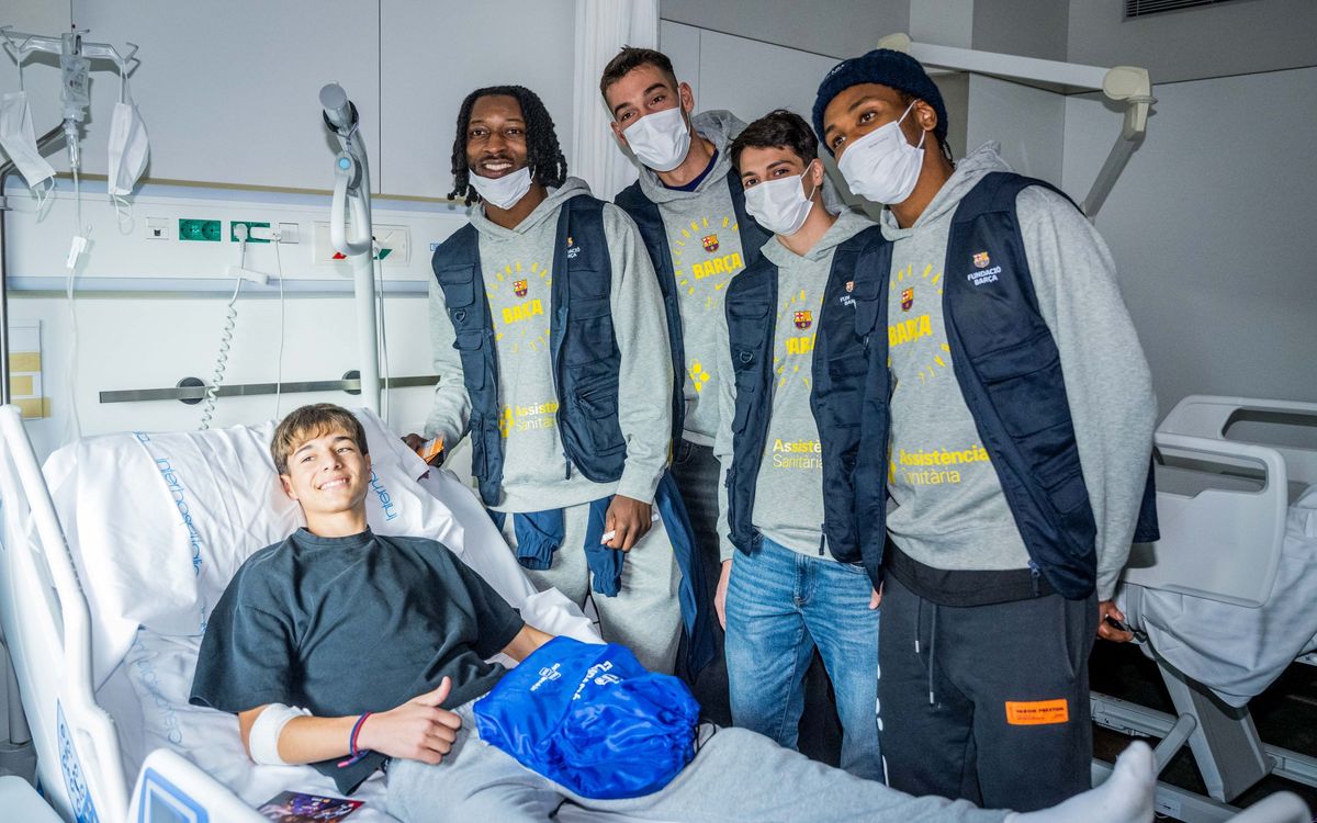 Les Polseres Blaugranes de la Fundació Barça arriben a Sant Pau de la mà de l’equip de bàsquet