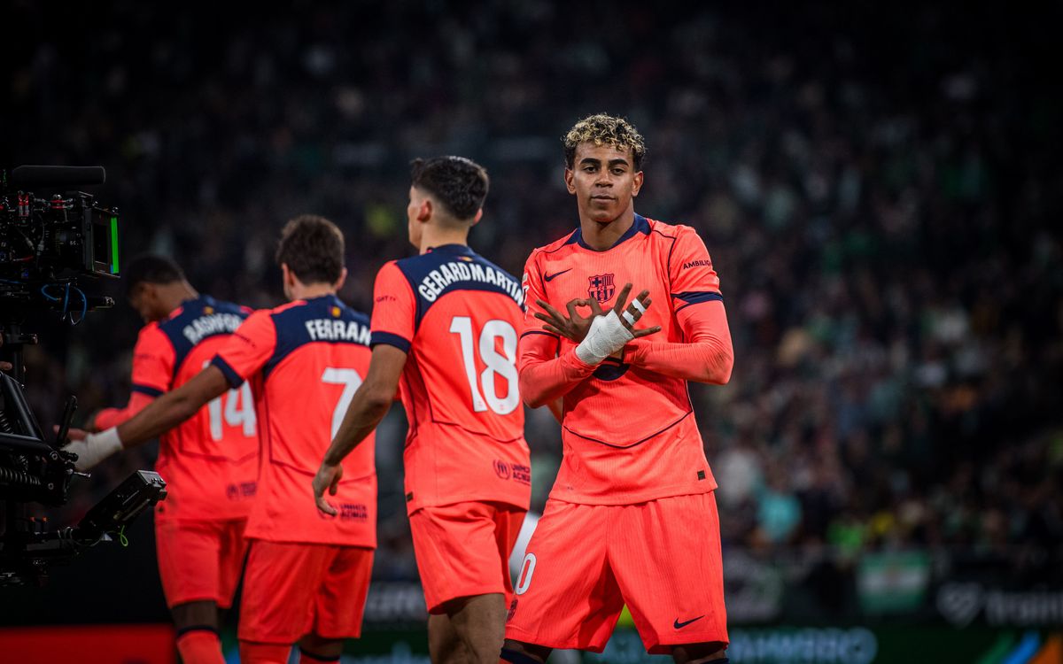 El FC Barcelona iguala la seva tercera millor ratxa golejadora a la Lliga