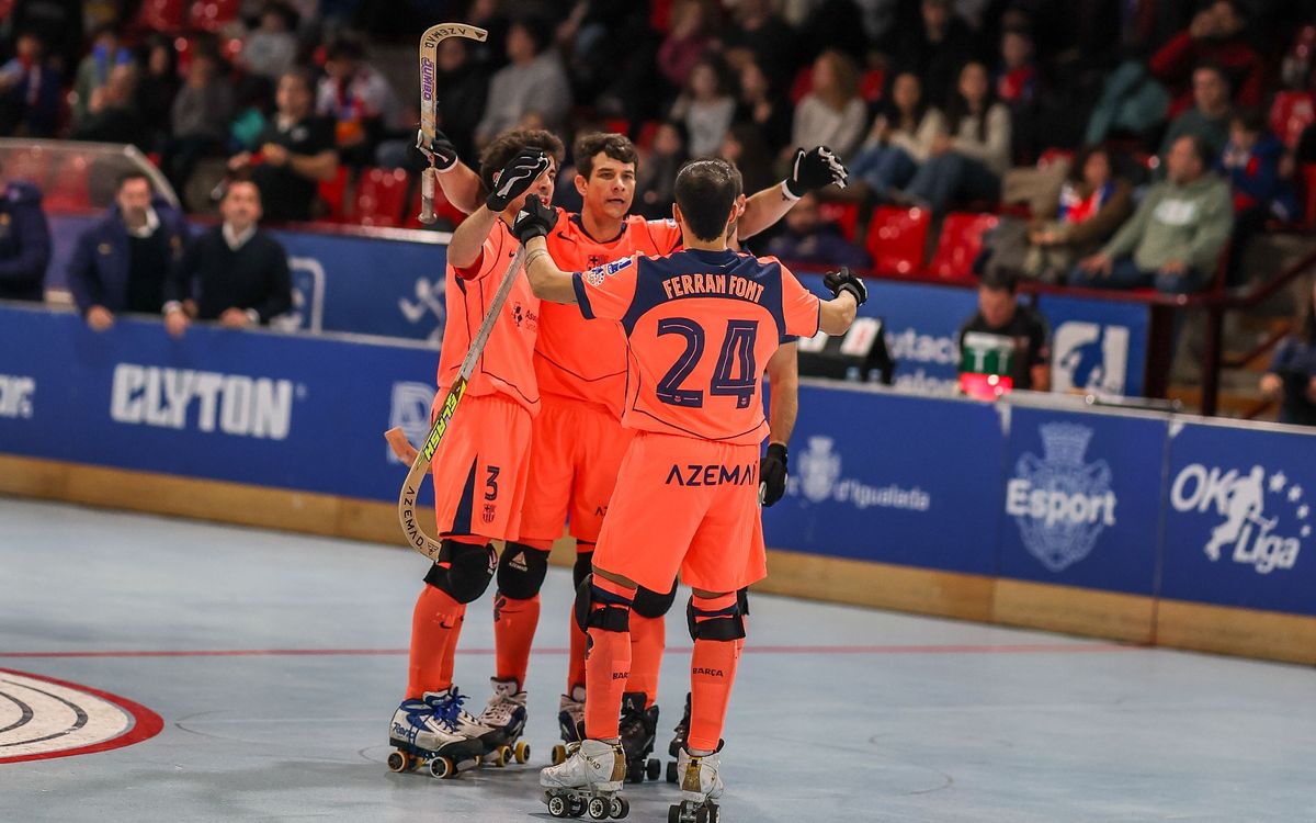Igualada Rigat HC - Barça: Remuntada a Les Comes (2-3)