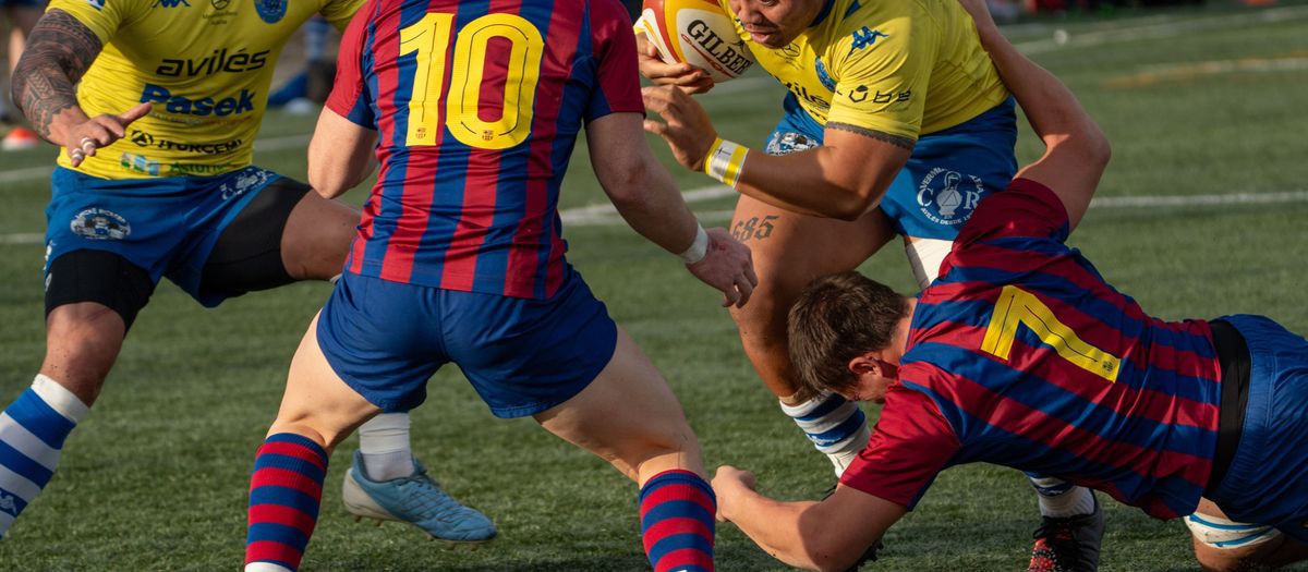 El Barça Rugby consigue un sólido 46-10 ante Pasek Balenoa en la Copa del Rey.